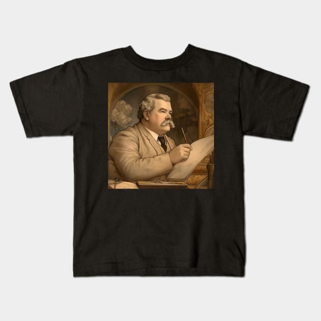 Chester A. Arthur Kids T-Shirt by ComicsFactory